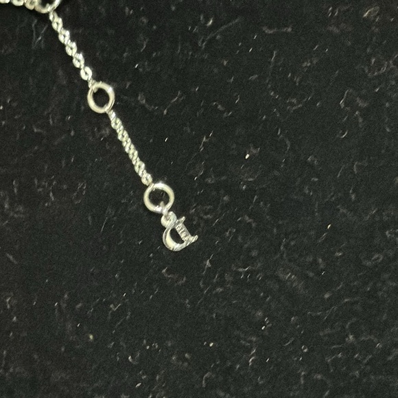 Authentic Cristian Dior silver with rhinestone choker - Picture 6 of 14
